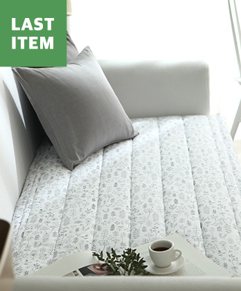 프리미엄나노화이바 리버티 3인소파패드 겸 주방러그 (그레이)