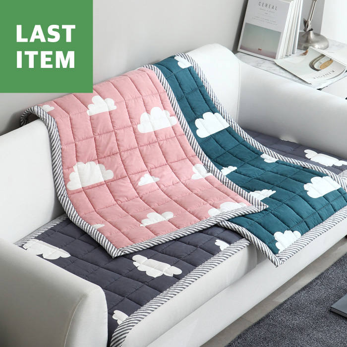 클라우드 순면 3인 소파패드 겸 주방러그 (3color)