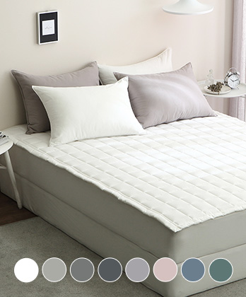 플러스 순면 누빔 고정밴딩패드 (8color)