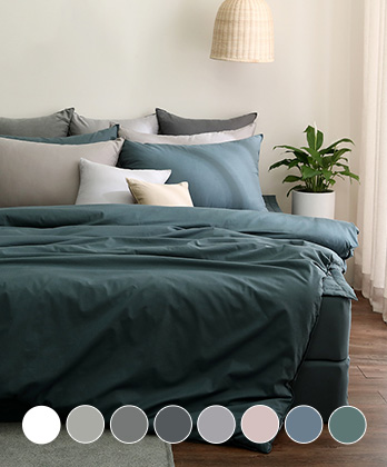 플러스 순면 홑이불커버 (8color)