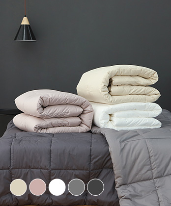 시그니처 프리미엄 순면 차렵이불 (5colors)