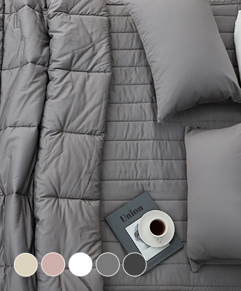 시그니처 프리미엄 순면 차렵이불패드세트 (5colors)