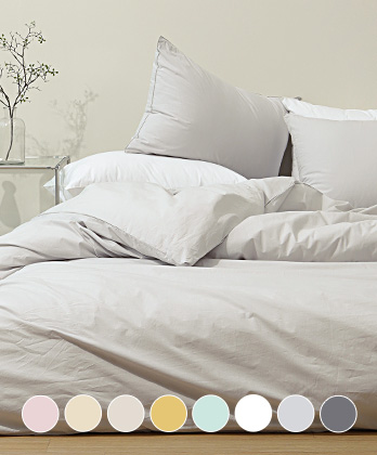 메종 고밀도순면 60수 바이오워싱 이불커버베개세트 (8colors)
