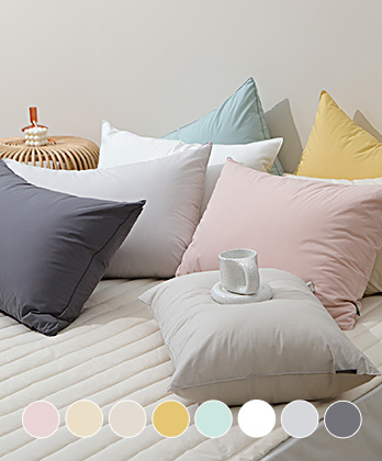 메종 고밀도순면 60수 바이오워싱 누빔베개커버 (8colors)