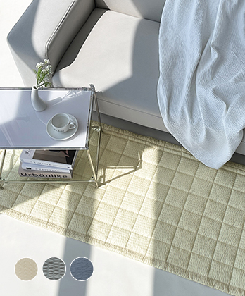 프리미엄시어서커 그레인 여름 소파패드 (3colors)