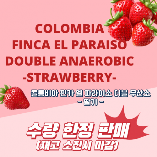 콜롬비아 핀카 엘 파라이소 더블 무산소(100g)