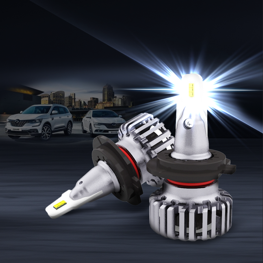 [튜닝인증] 엔바이어스 이터널라이트 H7 MINI LED 자동차 전조등 1개 2세트