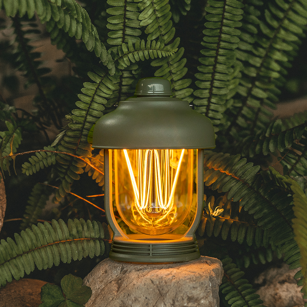 [정글시티] W랜턴 충전식 LED 캠핑랜턴 낚시 백패킹