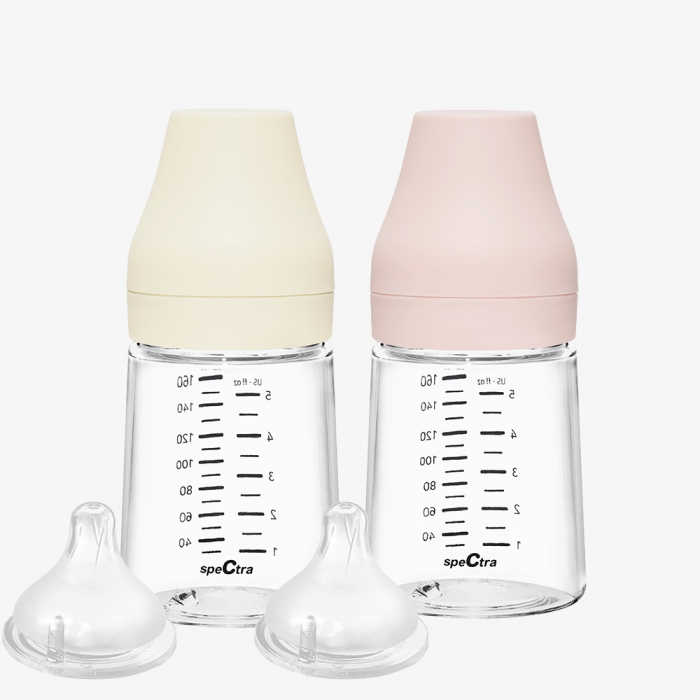 올셋 PA 젖병 160ml | S 젖꼭지 포함 / 투명한 안심 소재