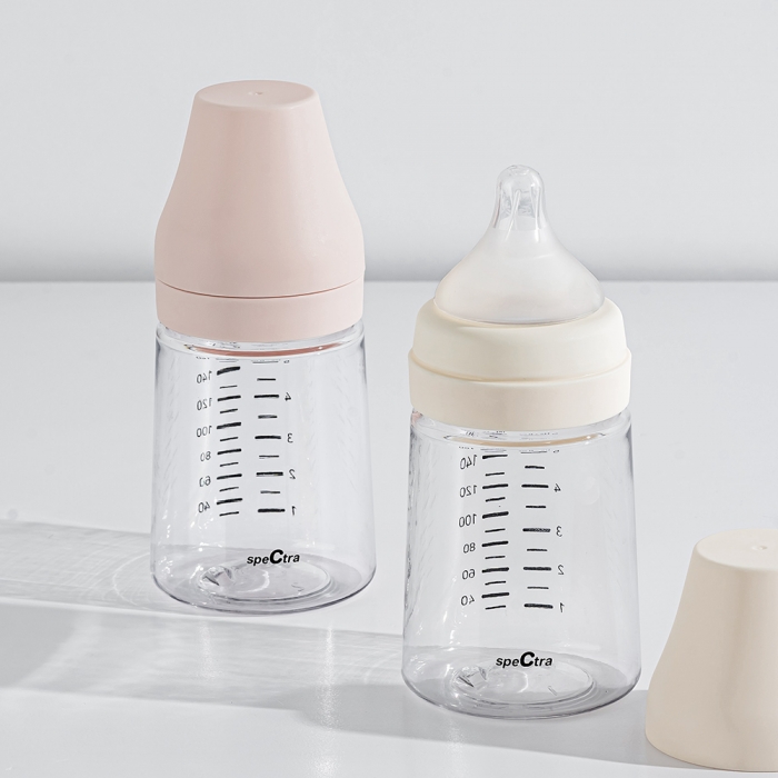 올셋 PA 젖병 160ml | S 젖꼭지 포함 / 투명한 안심 소재