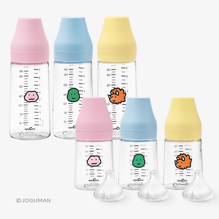 조구만 올셋 PA젖병 | 3 개입 구성, 라운드형 젖병