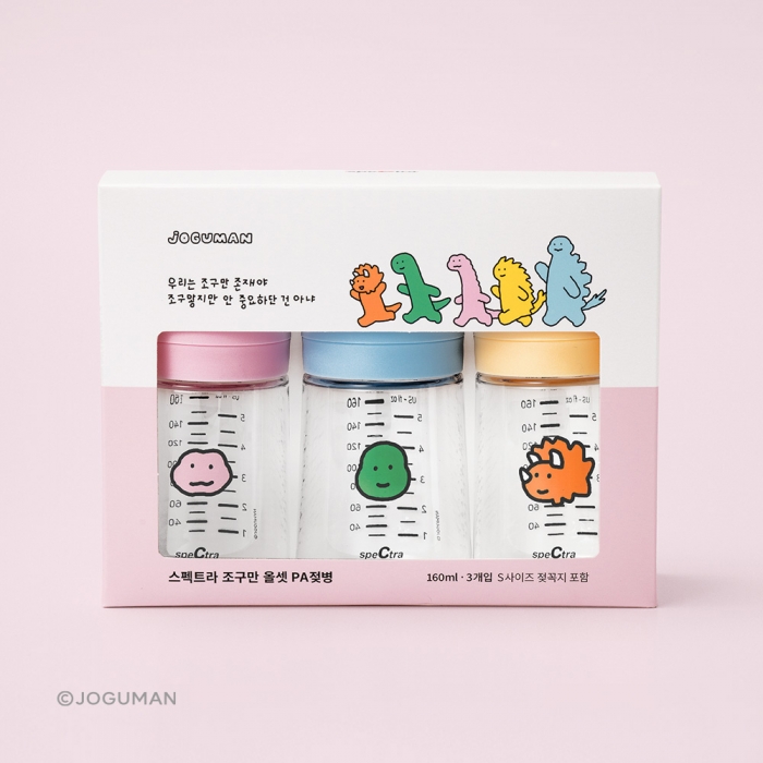 조구만 올셋 PA젖병 | 3 개입 구성, 라운드형 젖병