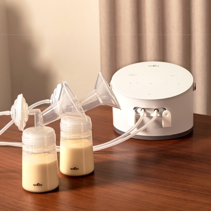 [출시이벤트] 스펙트라 플래티넘 유축기 | 양쪽 유축, 감성 무드등