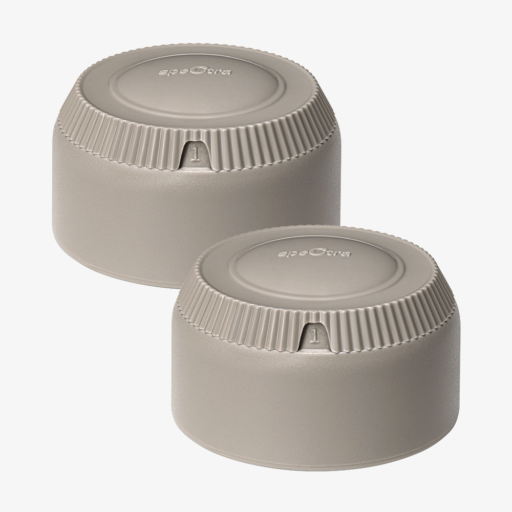 일자표기 젖병밀폐캡 [2개입] | 다이얼, 젖병 뚜껑 보관