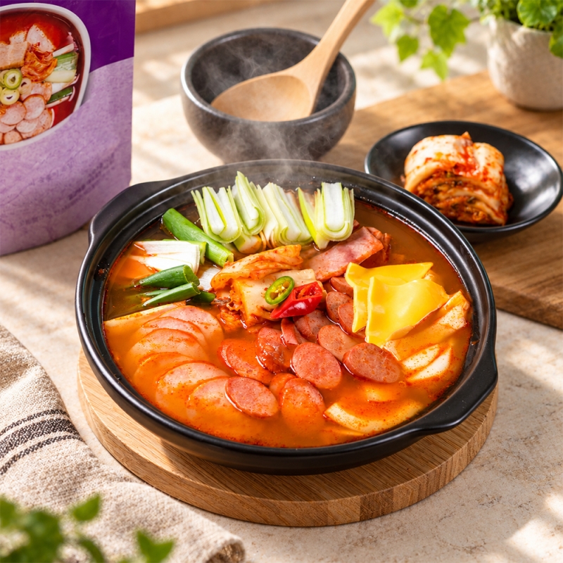 네가지 햄듬뿍 부대찌개 500g