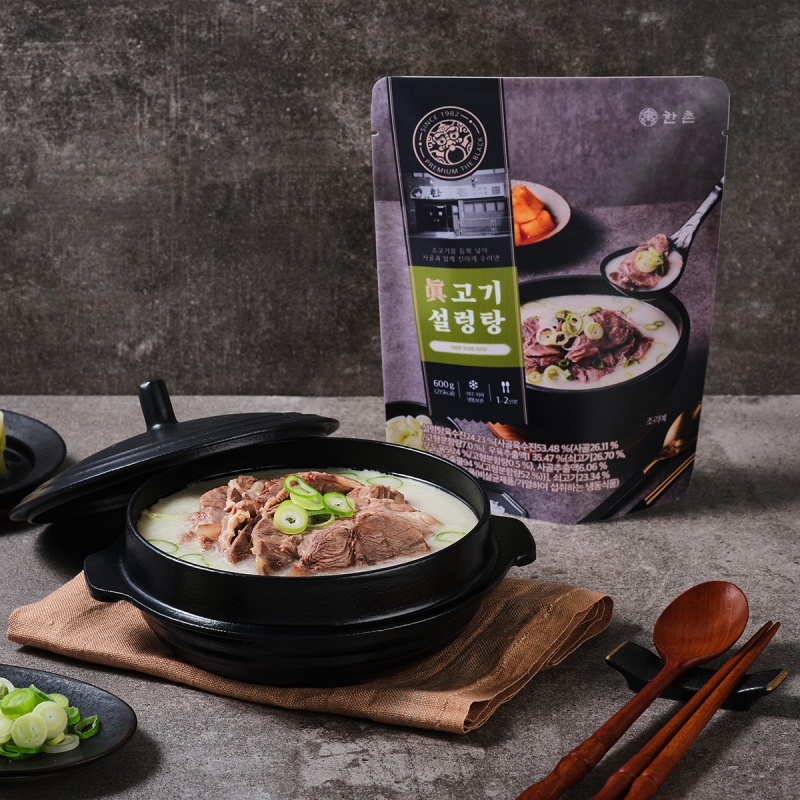 더블랙 진 고기설렁탕 600g X 10팩