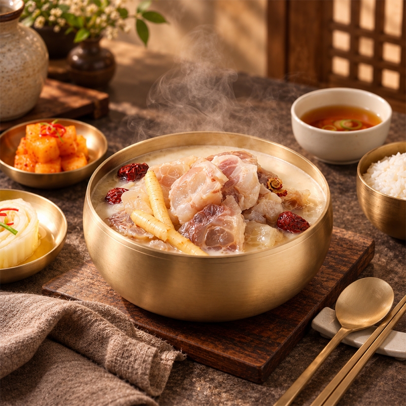 더블랙 진 사골도가니탕 600g