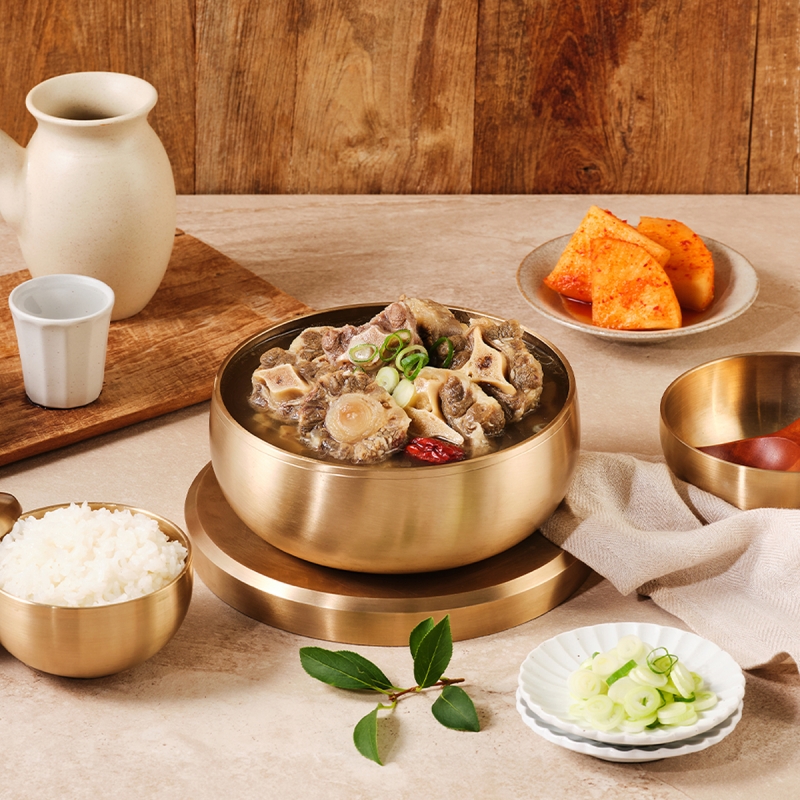 더블랙 진 맑은 꼬리곰탕 1kg X 2팩