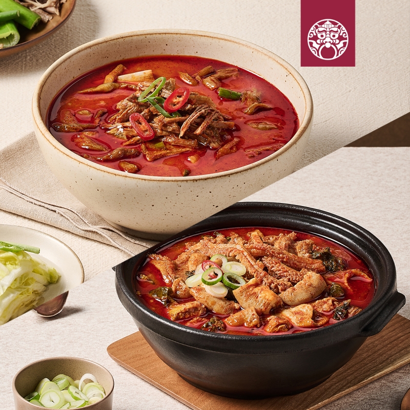 더블랙 진육수 매운맛 선물세트
