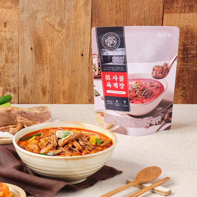 더블랙 진 사골육개장 600g X 3팩