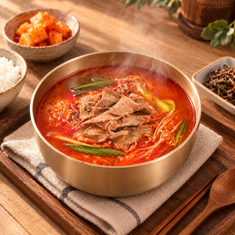 설렁탕집 육개장 500g X 8팩