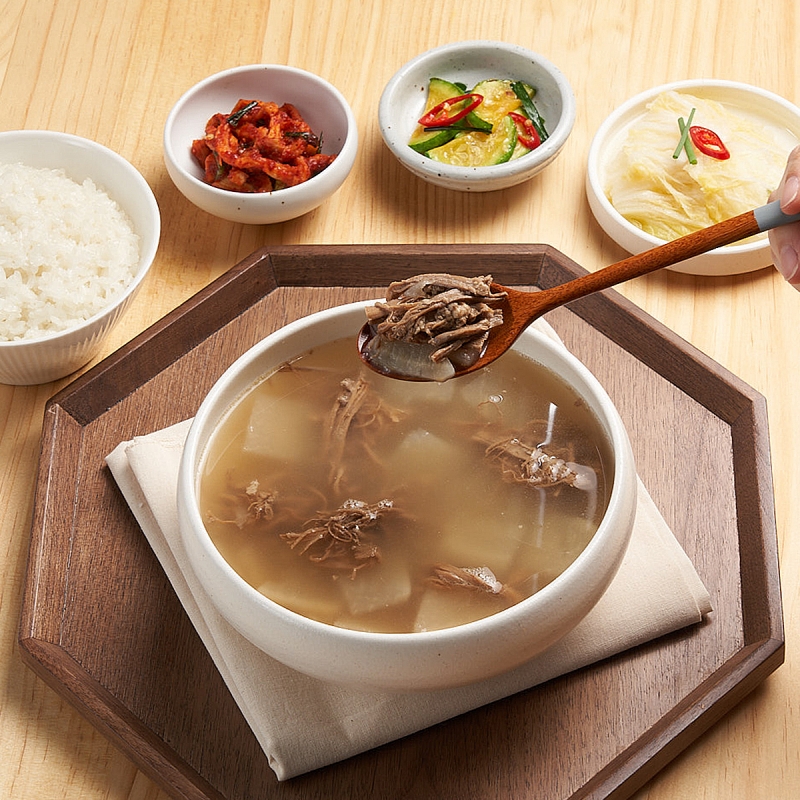 설렁탕집 소고기무국 500g X 8팩