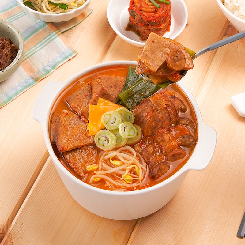 네가지 햄듬뿍 부대찌개 500g X 8팩