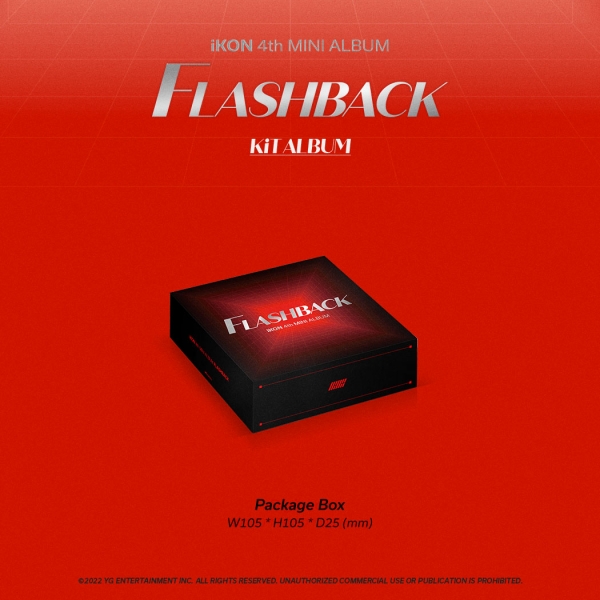 iKON - iKON 4th MINI ALBUM [FLASHBACK] KiT ALBUM