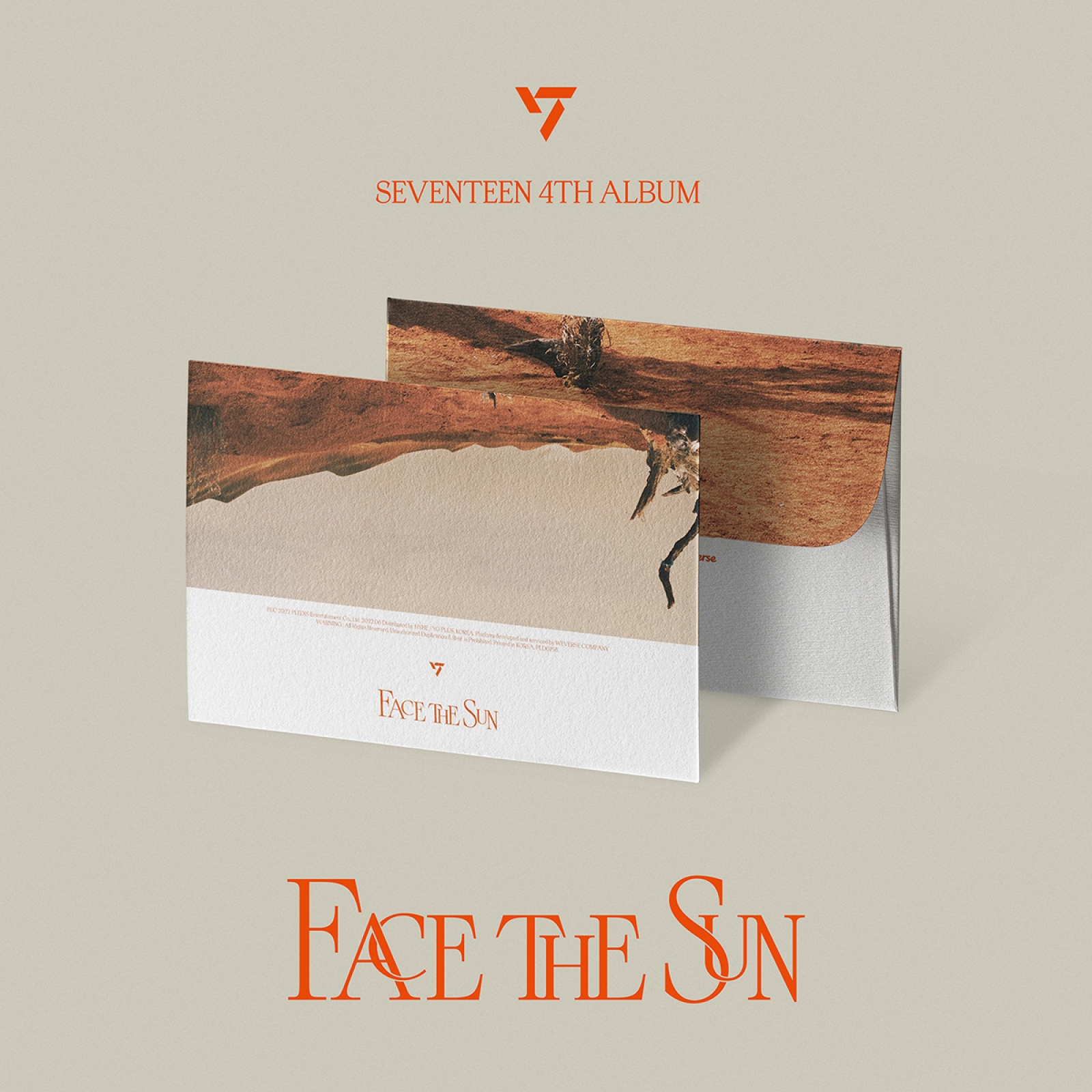 세븐틴 - Face the Sun / 4집 정규앨범 (Weverse Albums ver.)