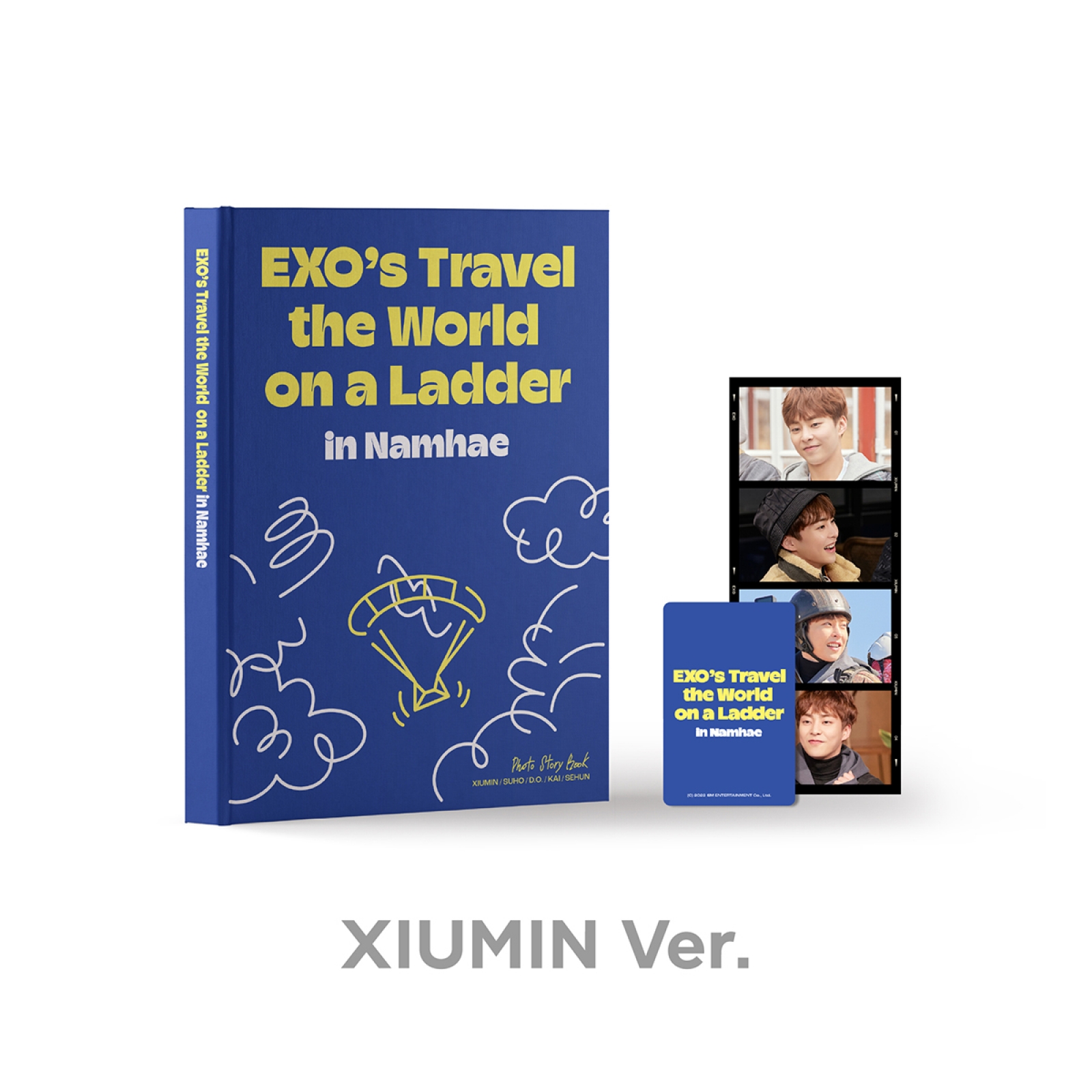 EXO - EXO\'s Travel the World on a Ladder in Namhae / PHOTO STORY BOOK (XIUMIN VER.)