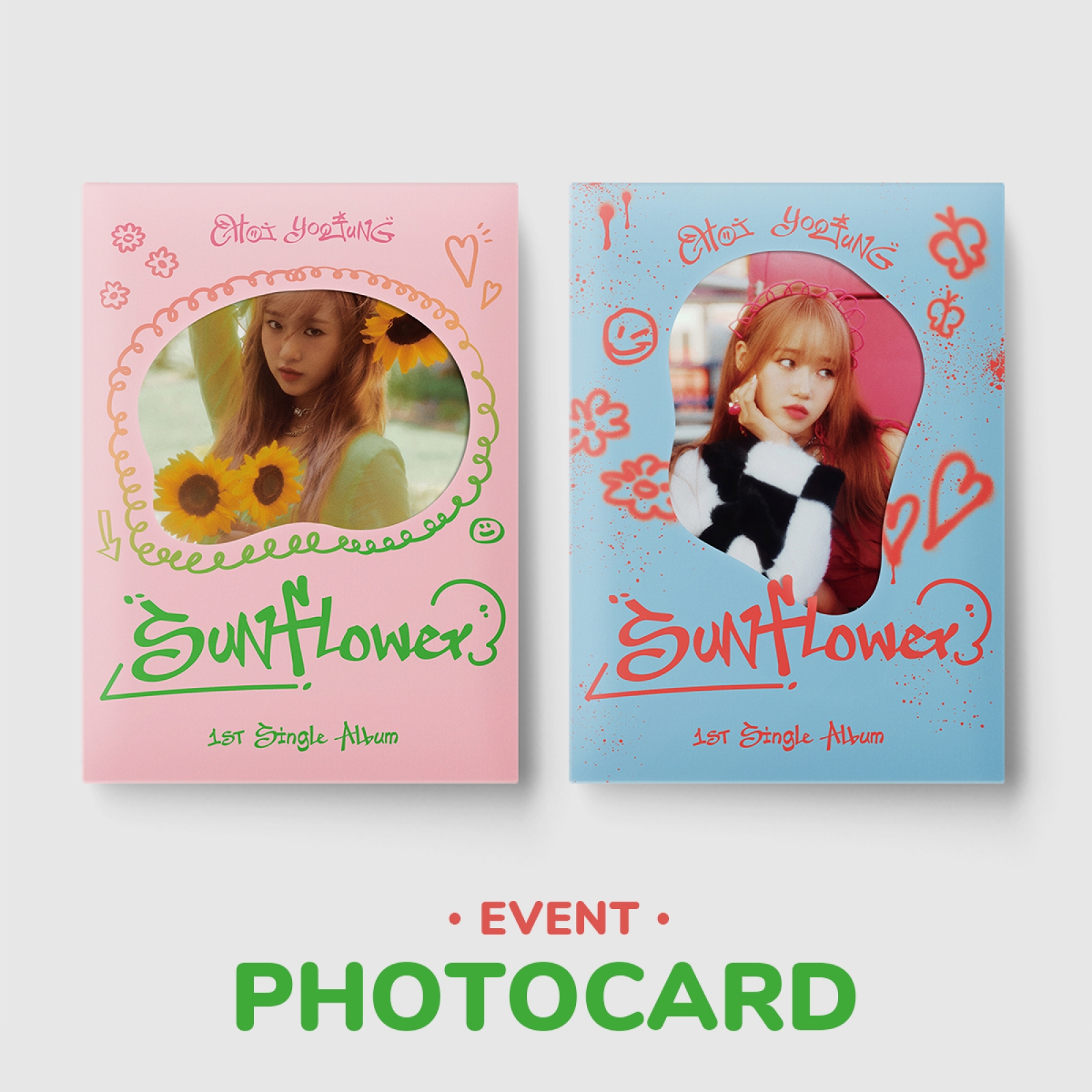 CHOI YOOJUNG - Sunflower / 1st SINGLE ALBUM