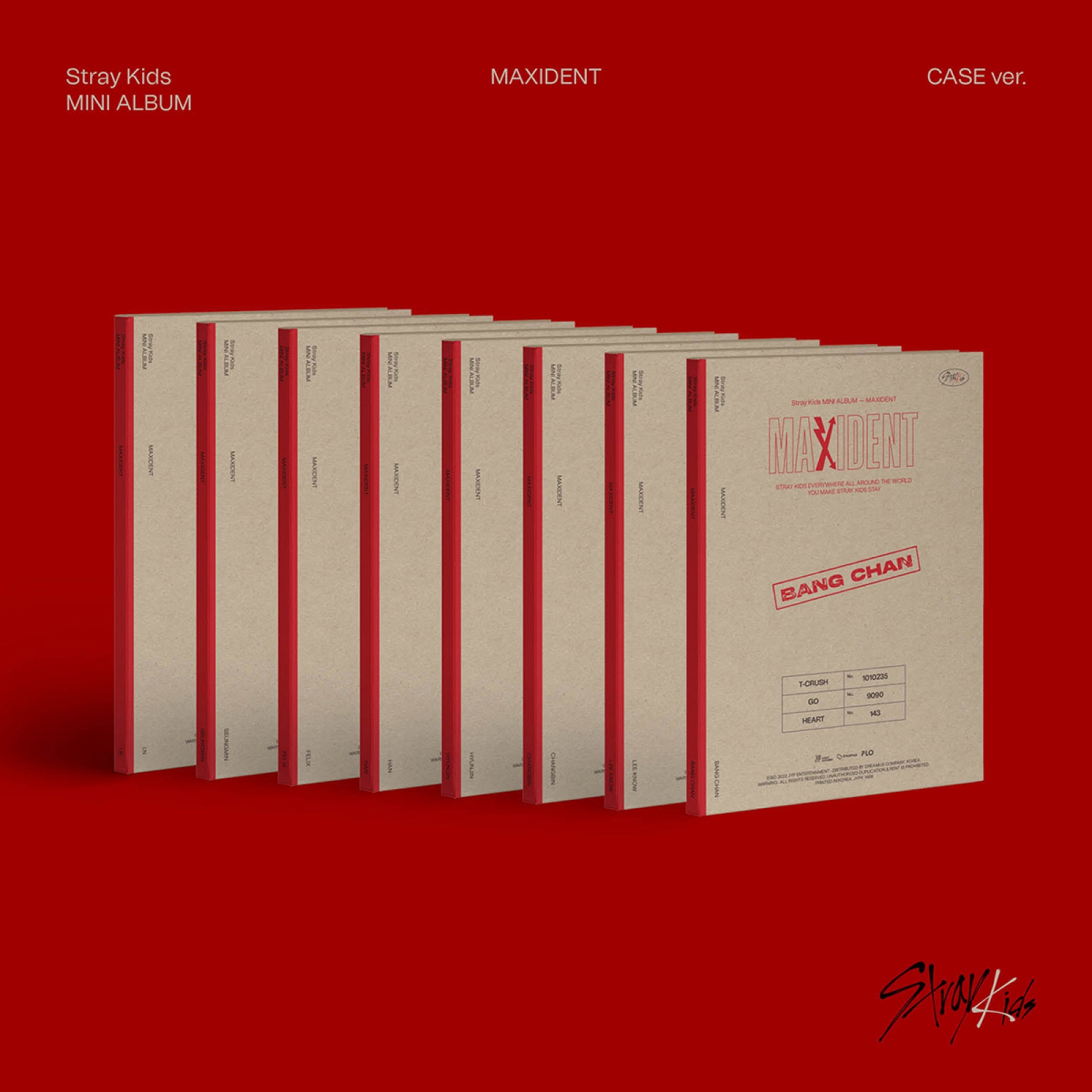 Stray Kids - MAXIDENT / MINI ALBUM (CASE ver.)