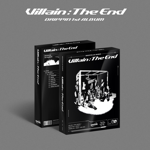 DRIPPIN - Villain:The End / 1st FULL ALBUM (Limited Ver.)