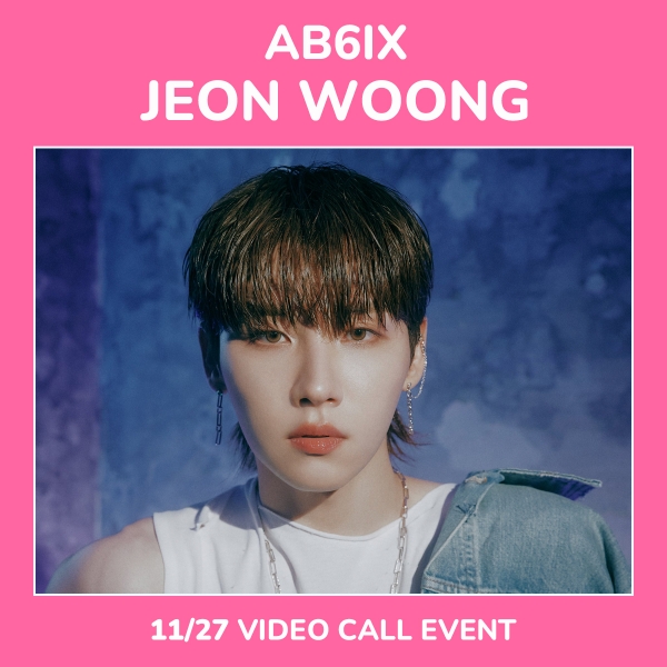 [11/27 JEON WOONG] AB6IX - TAKE A CHANCE / 6th EP ALBUM