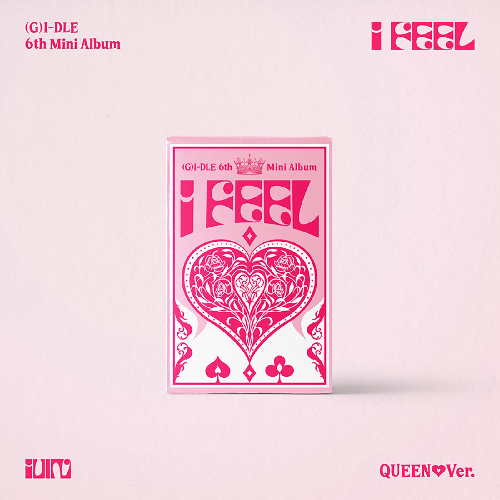 (G)I-DLE - I feel / 6TH MINI ALBUM (Queen Ver.)