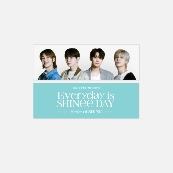 [7/13 출시] 샤이니 - 01 슬로건 / 2023 SHINee Fanmeeting MD [Everyday is SHINee DAY - 'Piece of SHINE']​