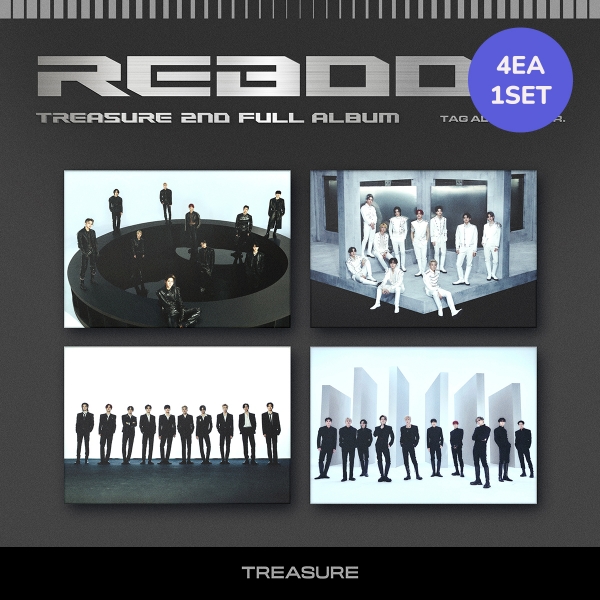 트레저 - REBOOT / 2집 정규앨범 (YG TAG ALBUM) (4종 세트)