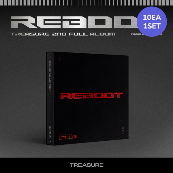 트레저 - REBOOT / 2집 정규앨범 (DIGIPACK VER.) (10종 세트)