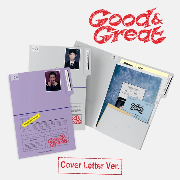 키 - Good & Great / 2집 미니앨범 (Cover Letter Ver.)