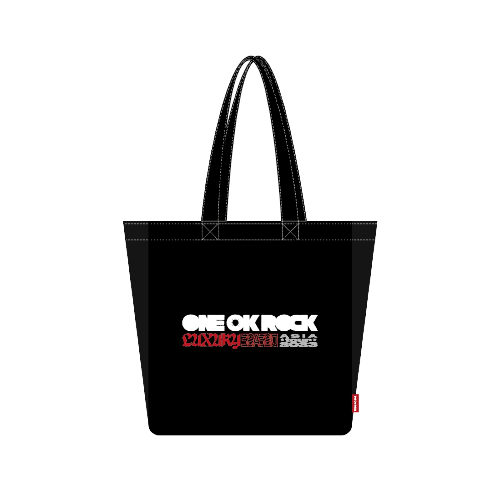 [12/2 현장픽업] 원 오크 록 - 05 블랙 토트백 / ONE OK ROCK [Luxury Disease Asia Tour 2023 in Seoul] OFFICIAL MD