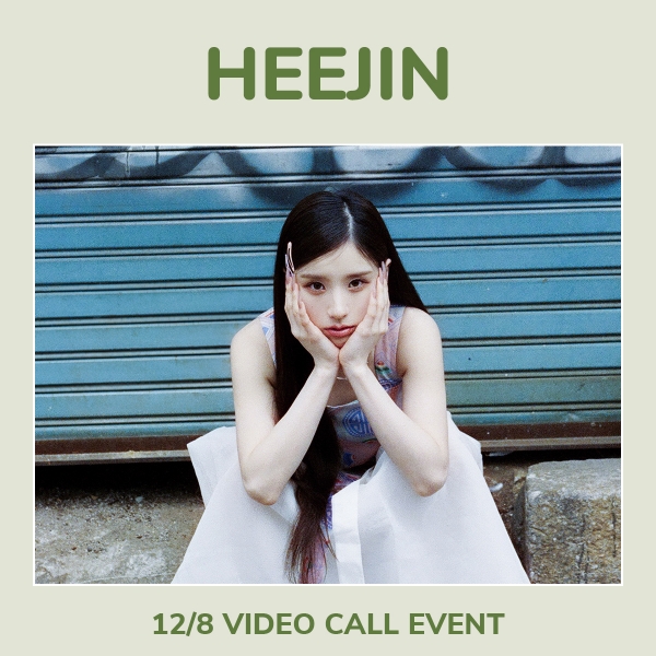 [12/8 VIDEO CALL EVENT] HEEJIN - K / 1ST MINI ALBUM