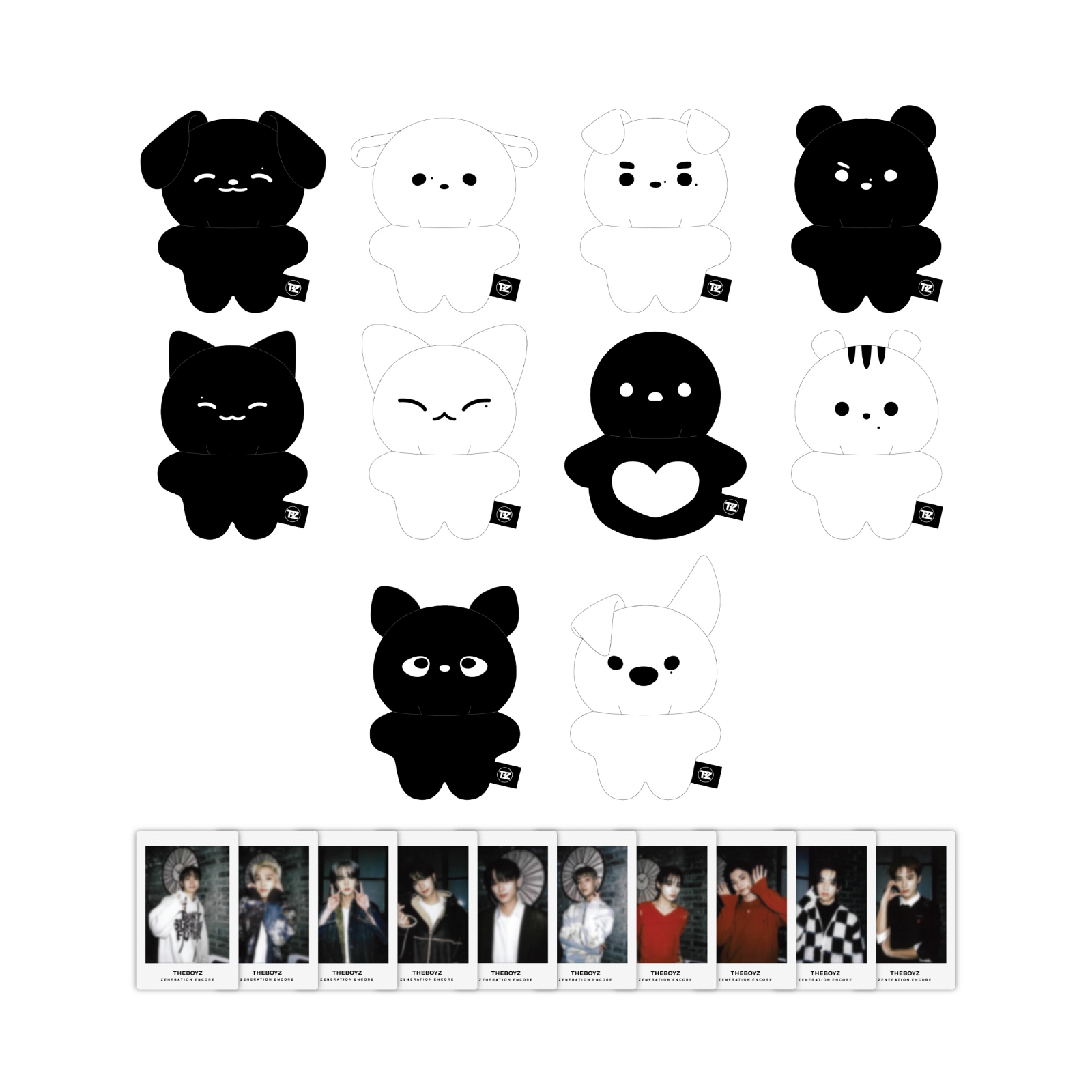 THEBOYZ ZENERATION II ミニドール　ジュヨン　ぬいぐるみ THE BOYZ World Tour : ZENERATION2 Official Merchandise - The