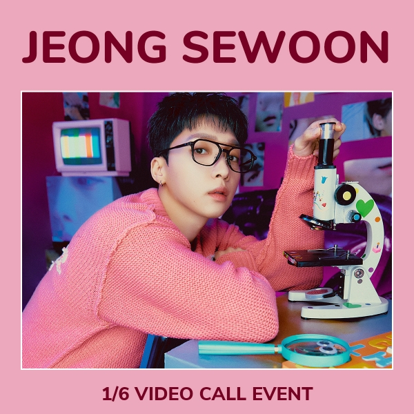 [1/6 VIDEO CALL EVENT] JEONG SEWOON - Quiz / 6TH MINI ALBUM