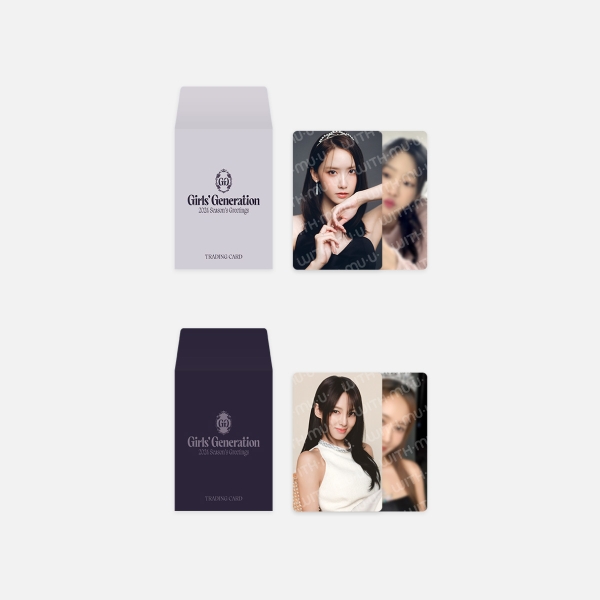 [2/21 출시] 14 랜덤 트레이딩 카드 세트 (소녀시대 Ver.) / 2024 SEASON'S GREETINGS OFFICIAL MD