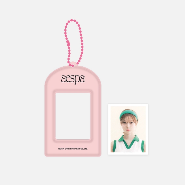 [2/21 출시] 10 ID 포토 키링 (aespa Ver.) / 2024 SEASON'S GREETINGS OFFICIAL MD