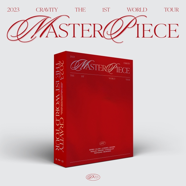 크래비티 - 2023 CRAVITY THE 1ST WORLD TOUR [MASTERPIECE] DVD
