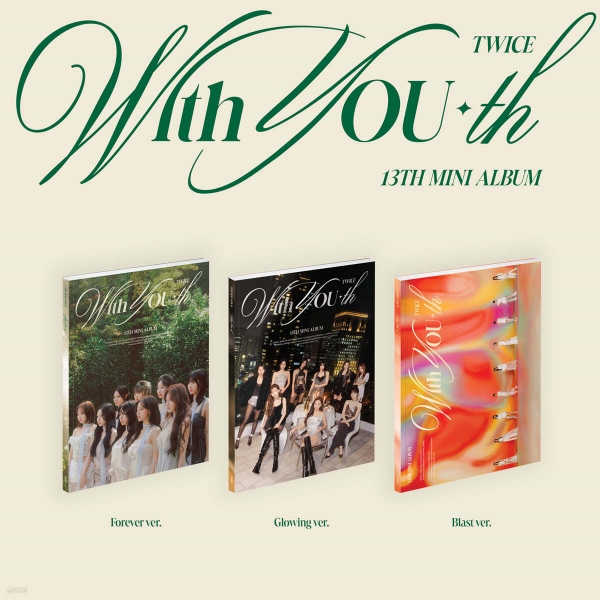 TWICE - With YOU-th / 13TH MINI ALBUM (3EA 1SET)