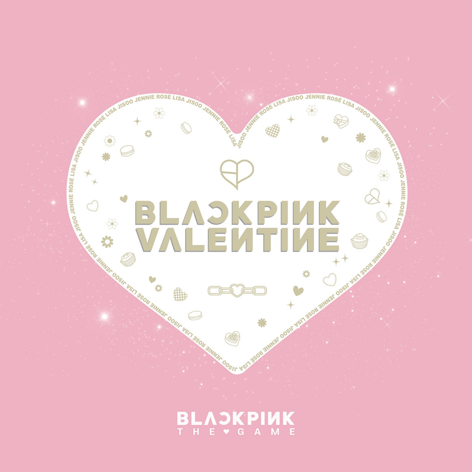 블랙핑크 (BLACKPINK) - 더 게임 포토카드 컬렉션 러블리 발렌타인 에디션