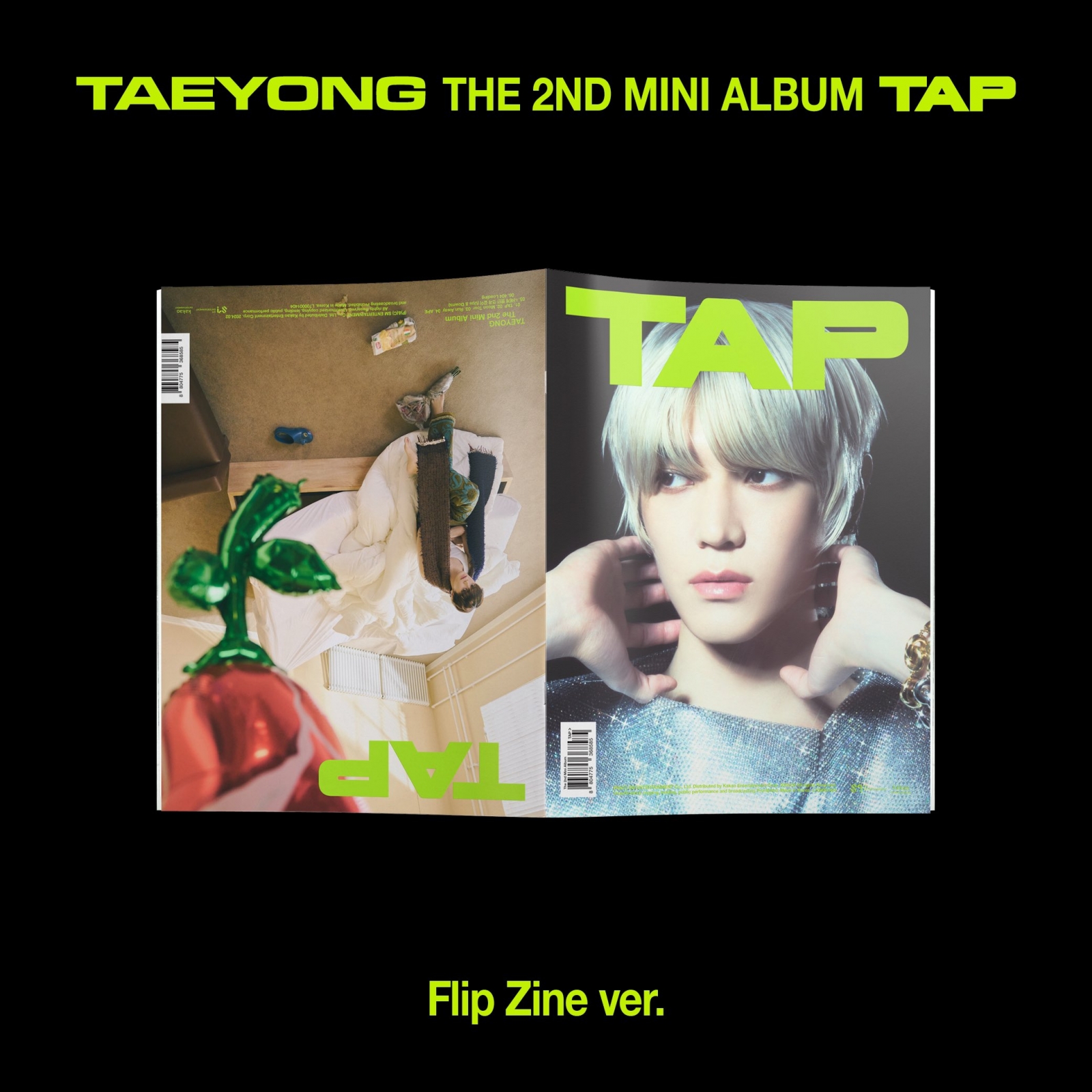 태용 - TAP / 2집 미니앨범 (Flip Zine Ver.)