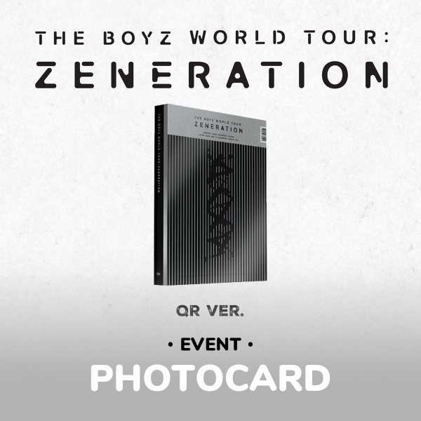 [예약/이벤트] 더보이즈 - THE BOYZ 2ND WORLD TOUR : ZENERATION QR